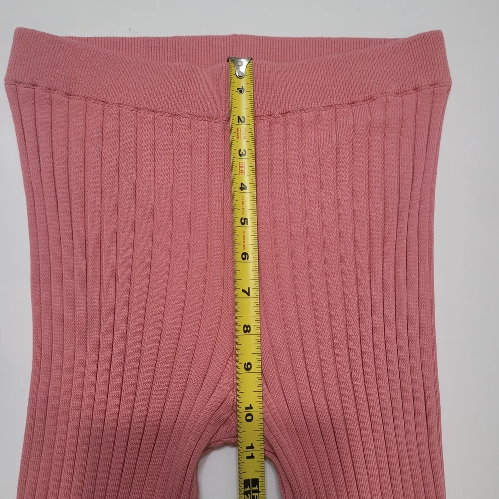L*Space Pink Flare Pants Lucky Pant Size S New